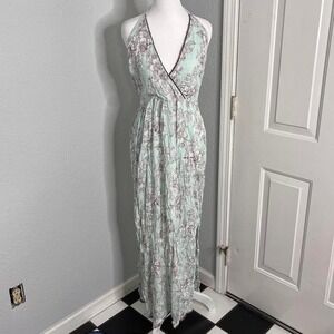 Angie Y2K Floral‎ Maxi Dress Size L